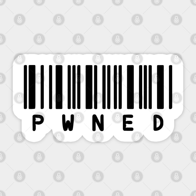 Pwned Sticker by DavesTees